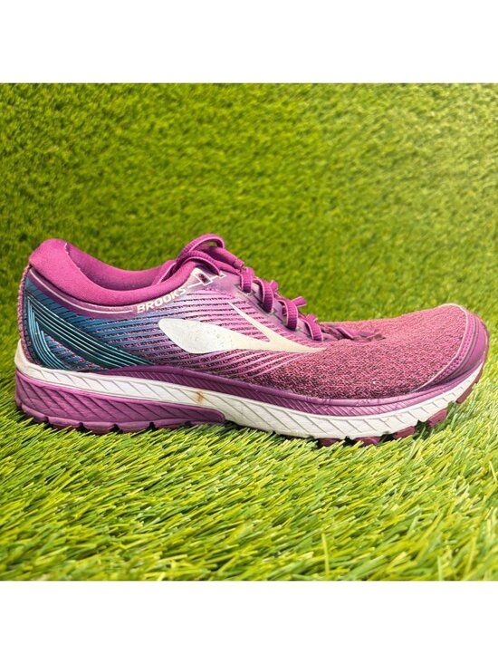 Brooks Shoes - Brooks Ghost 10 Womens Size 9 Purple Blue White Athletic Running Shoes Sneakers